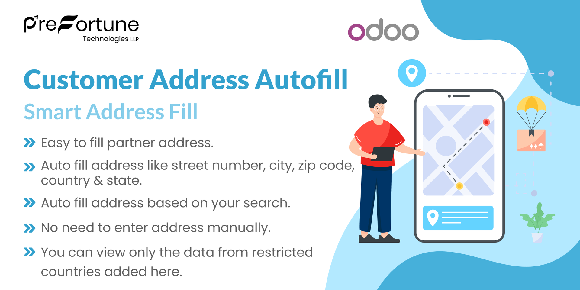 Customer Address Autofill in Odoo