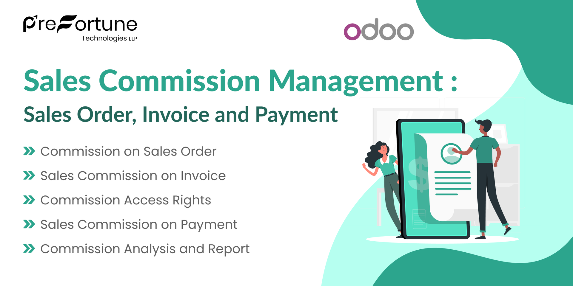 Sales Commission from Sales | Invoice | Payment in Odoo